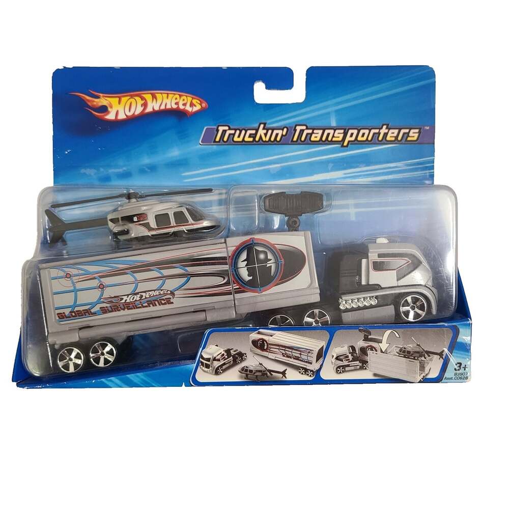 Hot Wheels Truckin Transporters Global Surveillance 2004